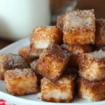 Angel Food Cake Churro Bites
