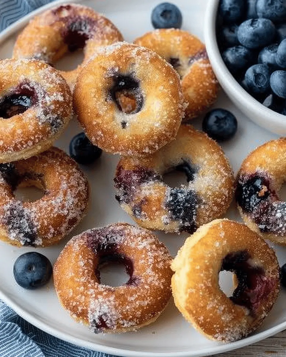 Baked Blueberry Doughnuts: Easy Indulgence with a Twist