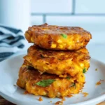Cheesy Corn Fritters