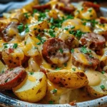 Cheesy Ranch Potatoes and Sausage