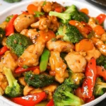 Chicken with Mixed Vegetable Stir Fry