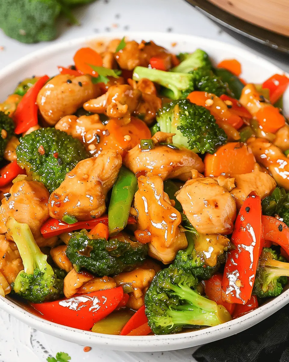 Chicken with Mixed Vegetable Stir Fry: A Quick and Easy Delight