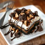 Chocolate Peanut Butter Dump Cake