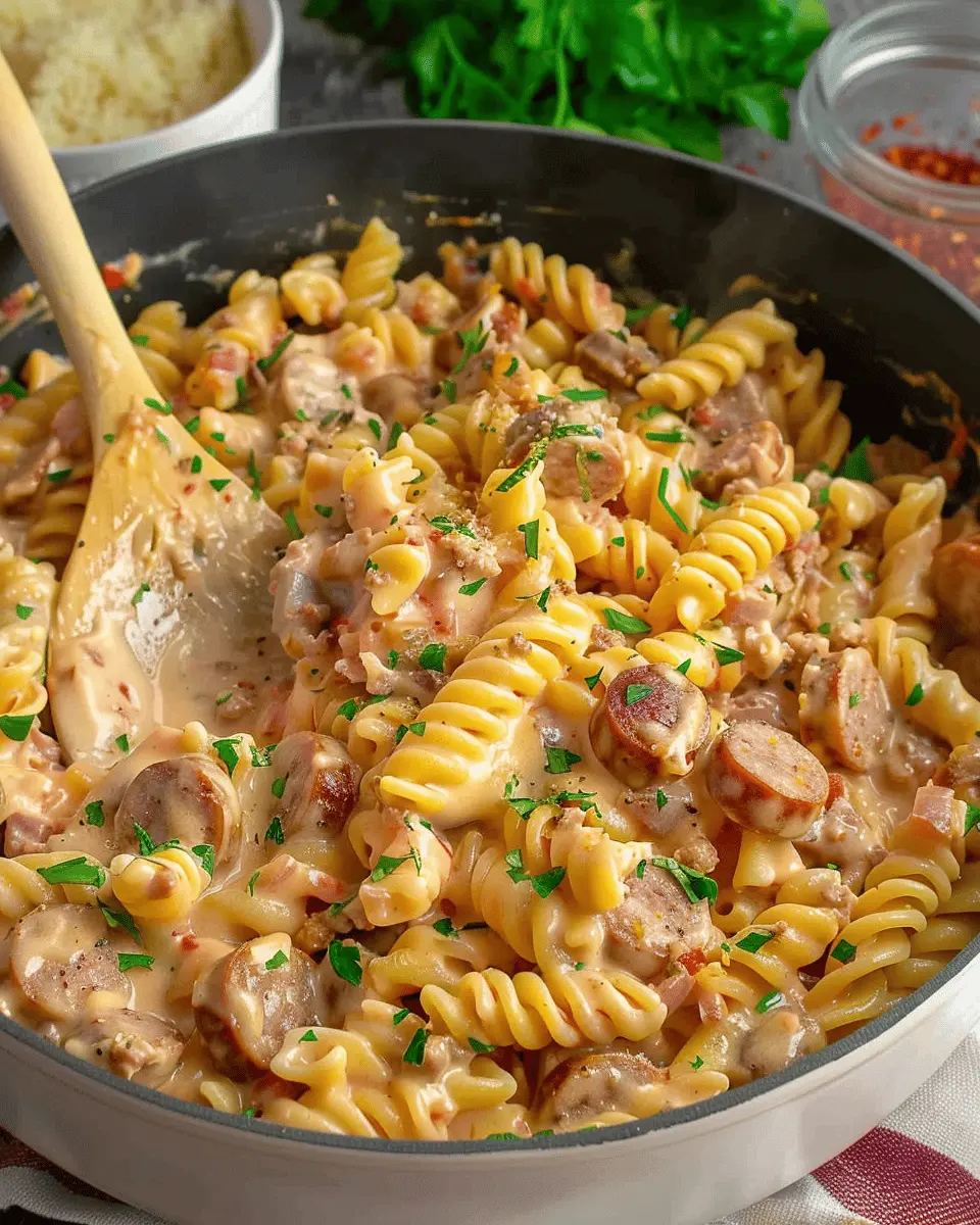Creamy Rotel Pasta With Sausage: Easy Comfort Food Delight