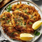Crispy Parmesan Crusted Chicken