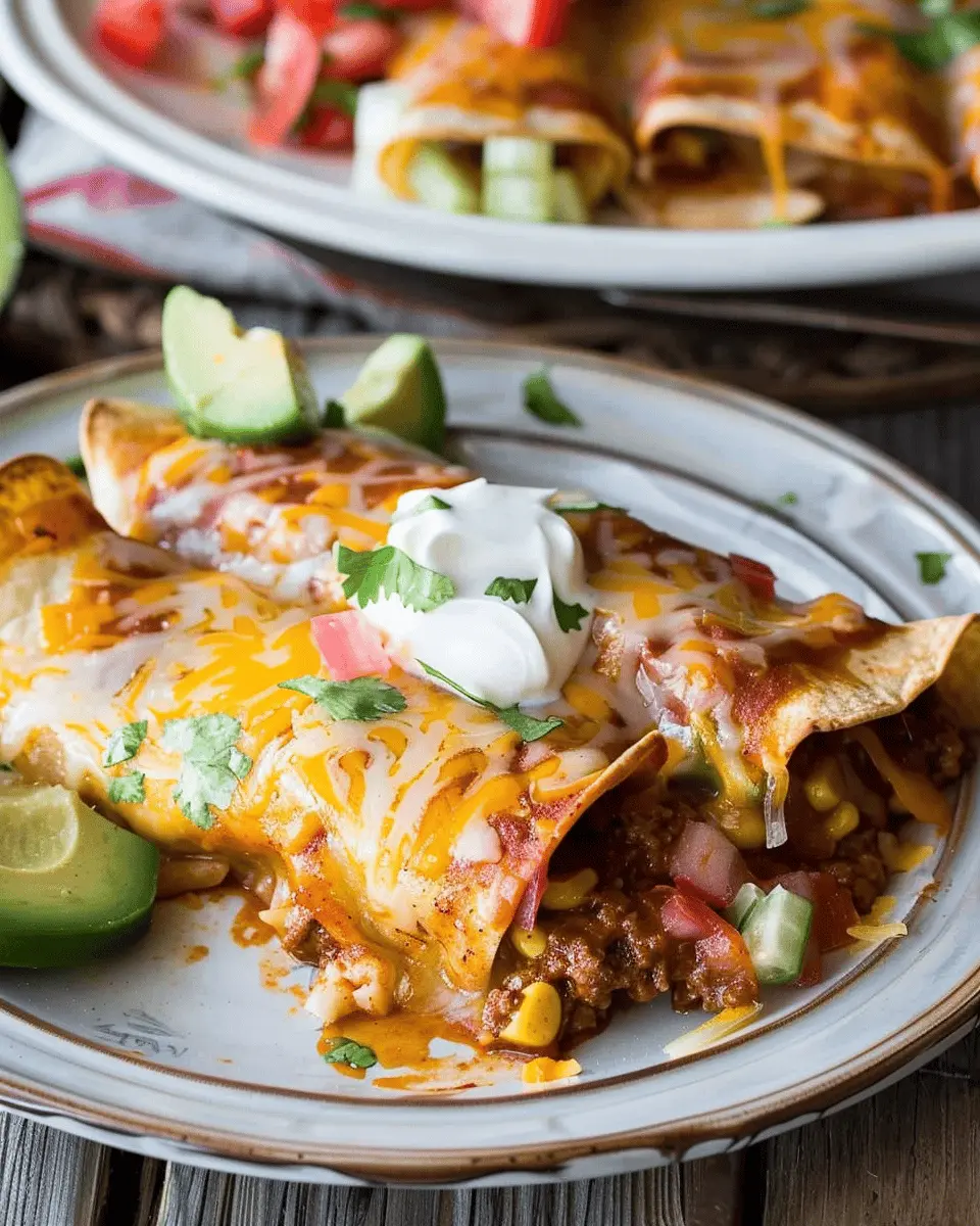 Easy Ground Beef Enchiladas: A Deliciously Simple Family Favorite