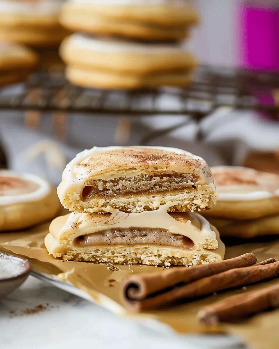 Frosted Brown Sugar Cinnamon Pop Tart Cookies: The Best Treat Ever