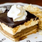 No-Bake Chocolate Eclair Cake