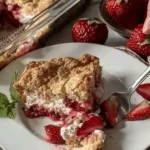 Strawberry Cheesecake Dump Cake