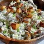 Crispy Smashed Potato Salad