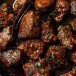 Cajun Garlic Butter Steak Bites