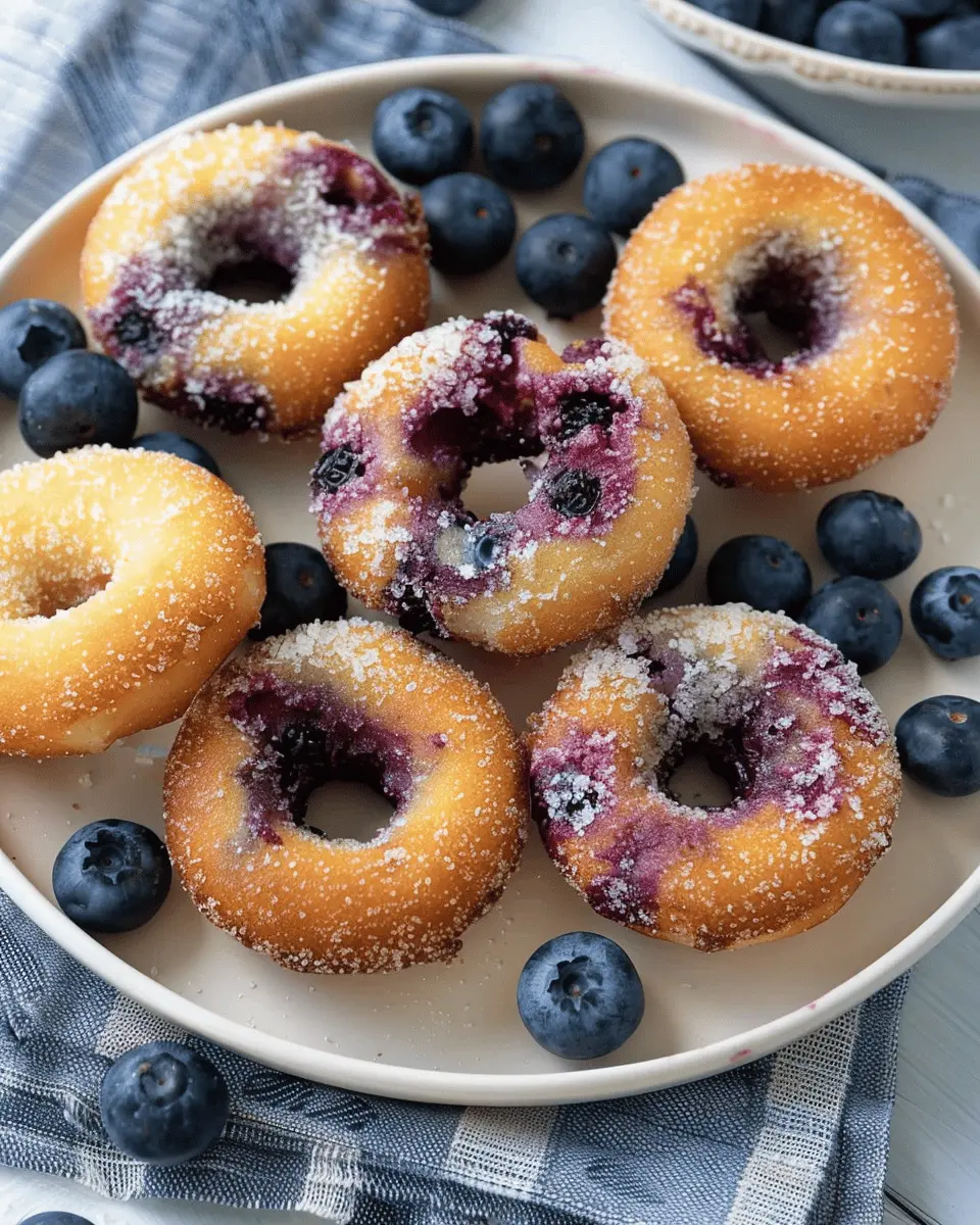 Baked Blueberry Doughnuts: Easy, Guilt-Free Indulgence for All