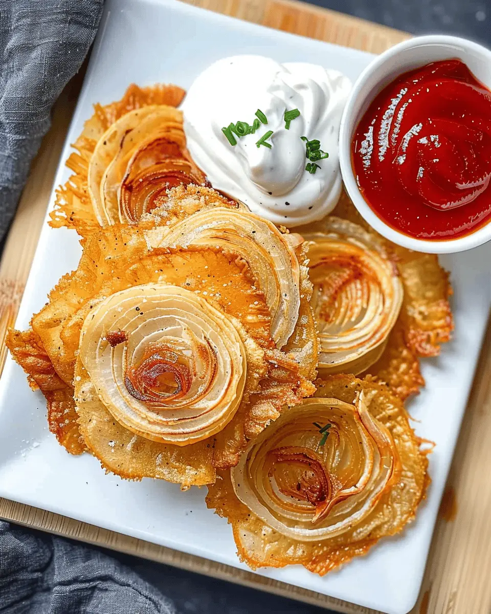 Onion Ring Chips: Easy, Crunchy Snack for Homemade Bliss