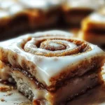 Cinnamon Roll Bliss Bars