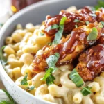 Copycat Applebee’s Honey Pepper Chicken Mac and Cheese