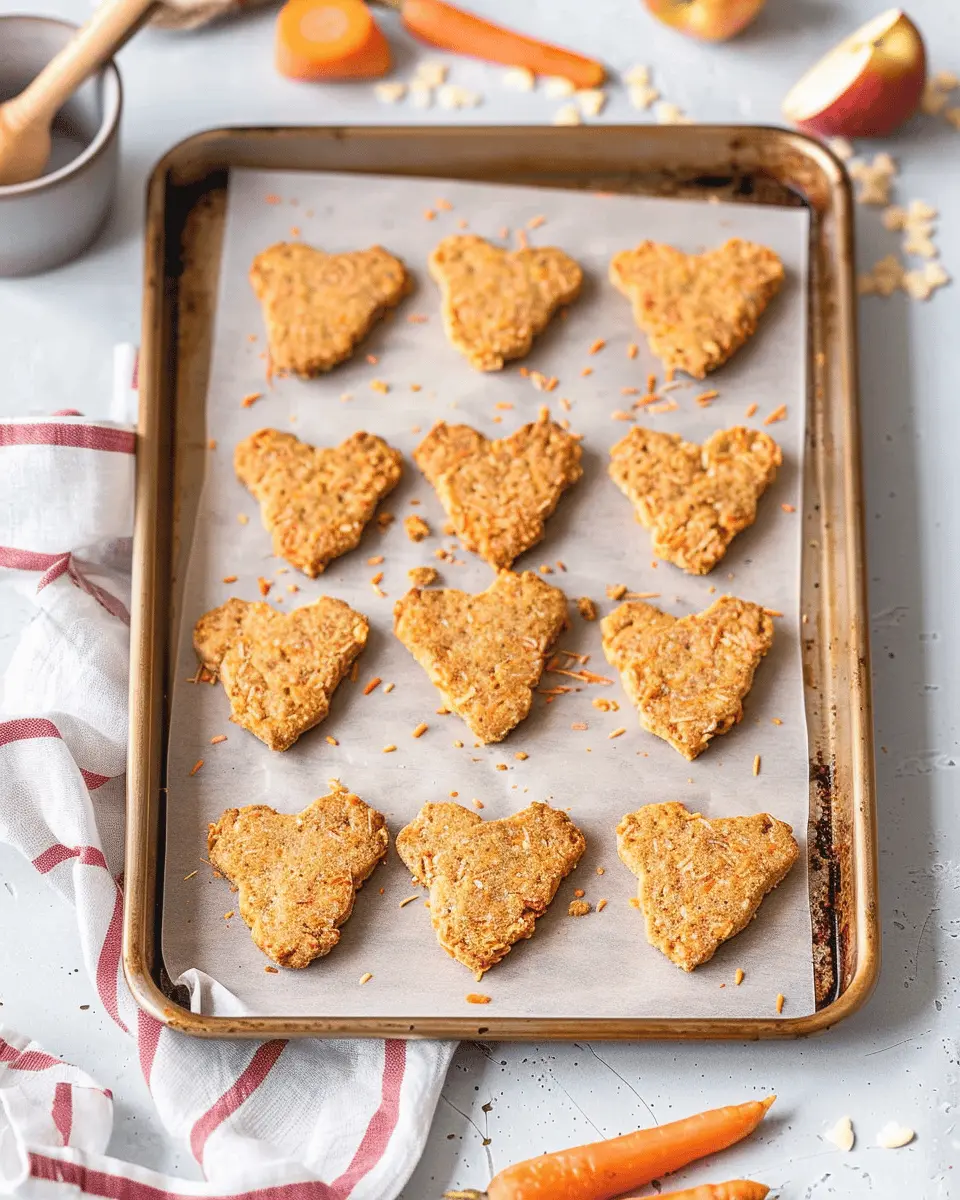 Apple Carrot Dog Treats: Easy Homemade Snacks for Happy Pups