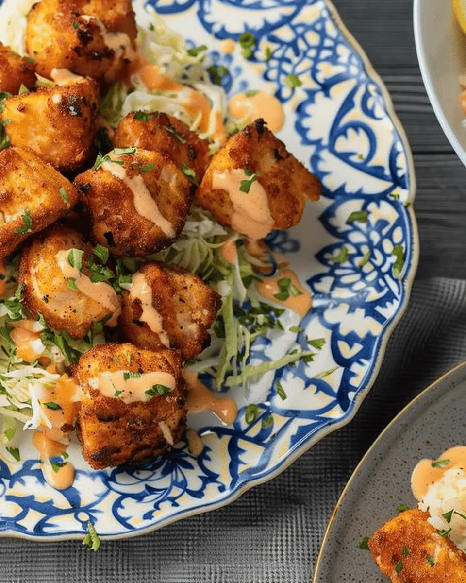 Crispy Bang Bang Salmon Bites: Easy and Irresistibly Flavorful