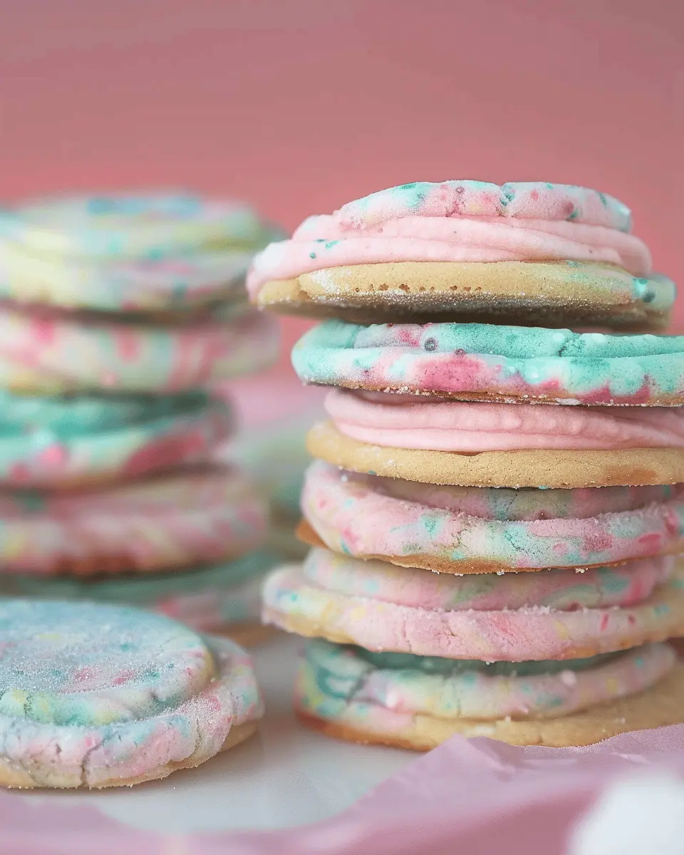 Cotton Candy Cookies: The Best Sweet Treat for Fun Baking Days