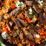 Steak Queso Rice