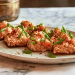 Crispy Rice with Spicy Salmon