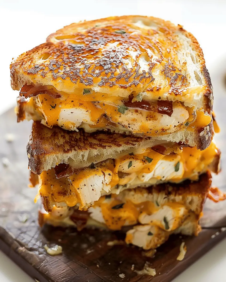 Cheddar Ranch Chicken Turkey Bacon Melt: Easy Comfort Food Delight