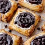 Chocolate Cream Cheese Danish
