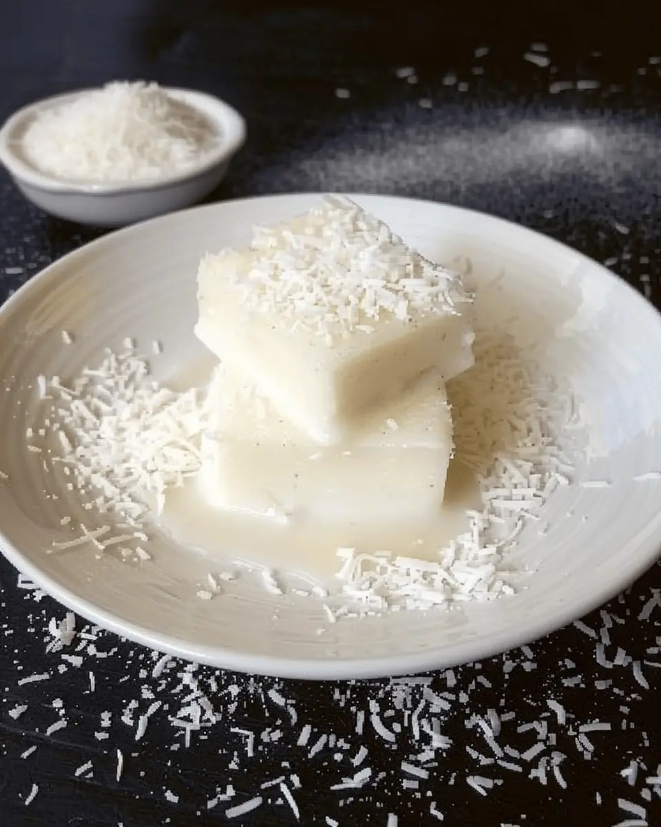 Chinese Coconut Milk Pudding: A Delightfully Easy Dessert to Savor