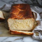 Loaf Pan Basque Cheesecake