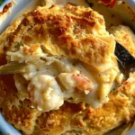 Cheddar Bay Biscuit Seafood Pot Pie