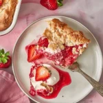 Strawberry Cheesecake Dump Cake
