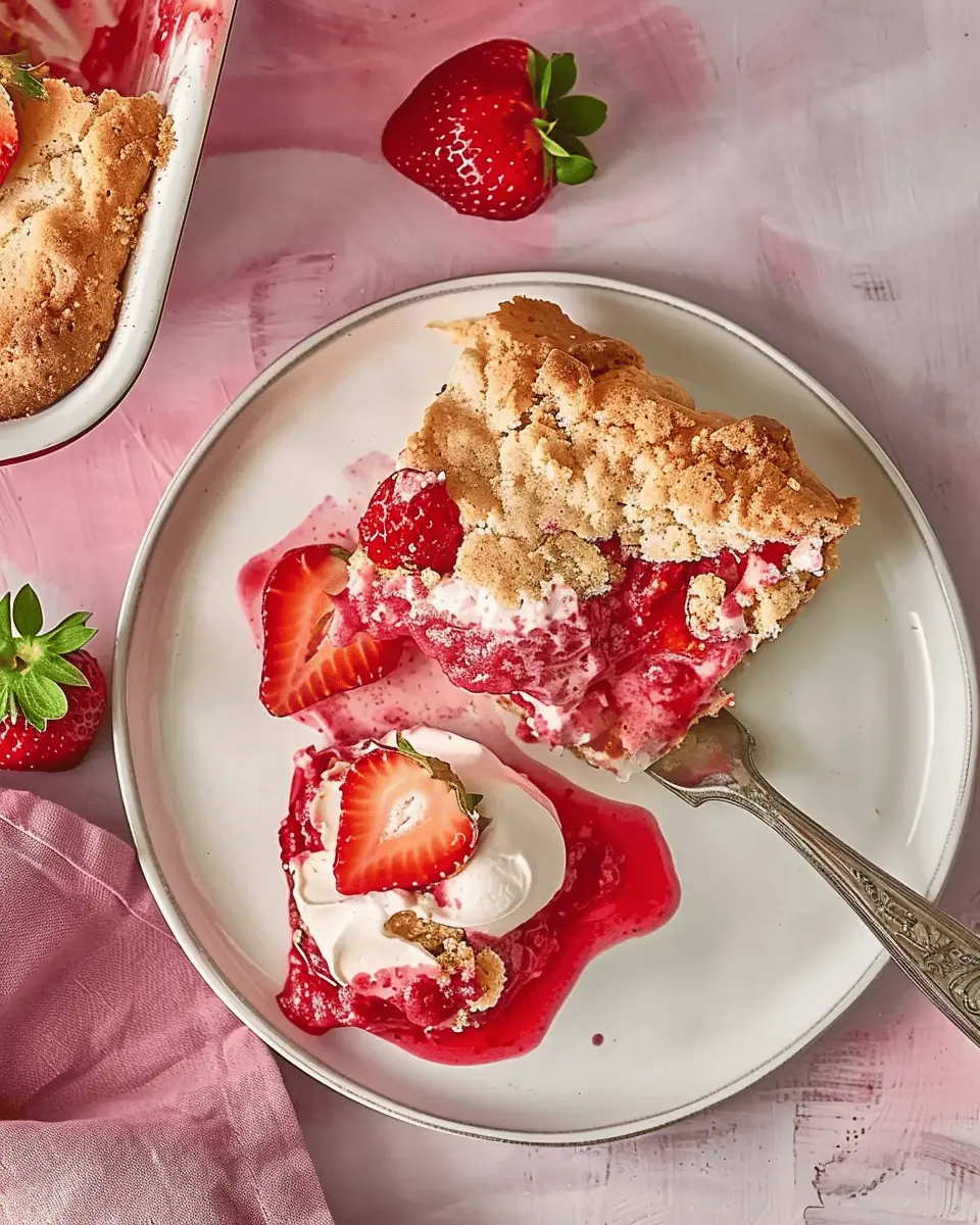 Strawberry Cheesecake Dump Cake: Easy Indulgence for Everyone