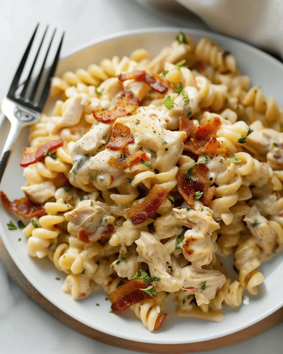 Chicken Bacon Ranch Pasta: Easy Comfort Food for All Chefs