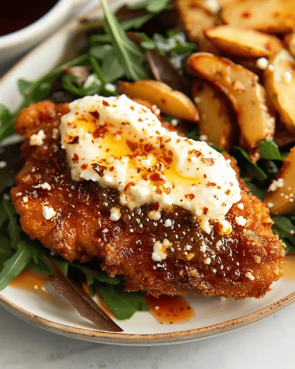 Crispy Hot Honey Feta Chicken: An Easy, Irresistible Delight