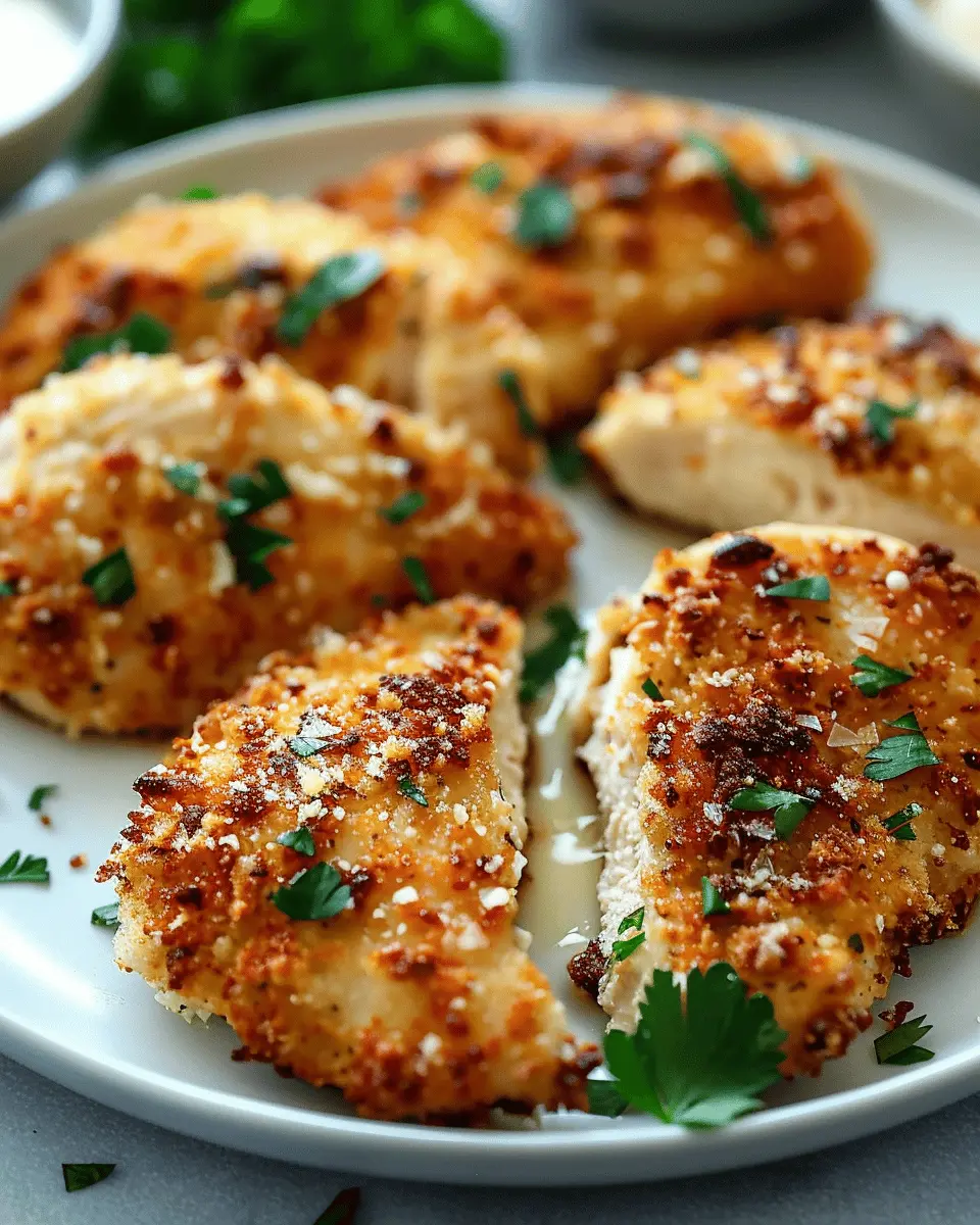 Air Fryer Parmesan Crusted Chicken: Easy and Delicious Recipe