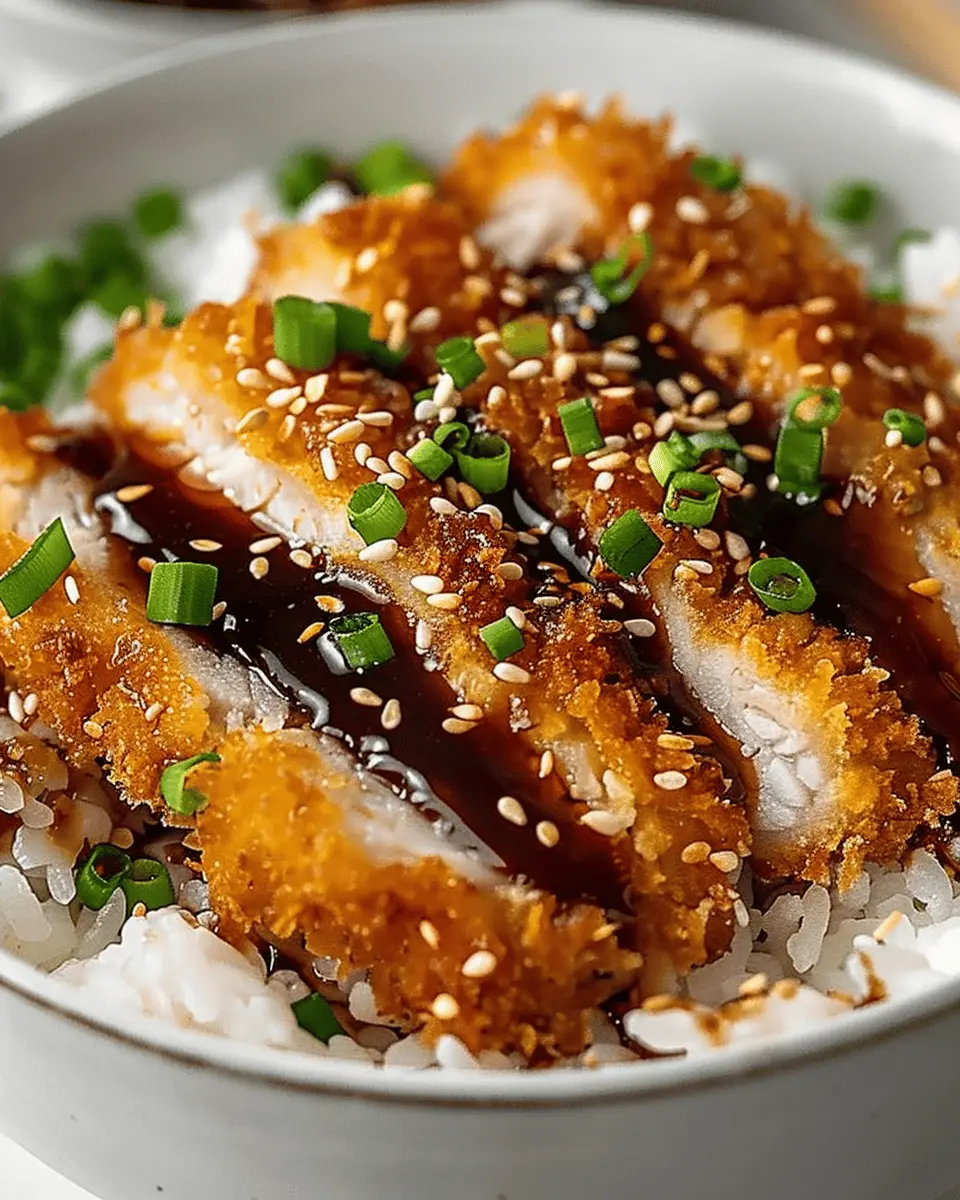 Japanese Katsu Bowls: Indulgent Comfort with Tonkatsu Sauce