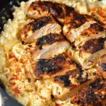 Blackened Cajun Chicken Alfredo
