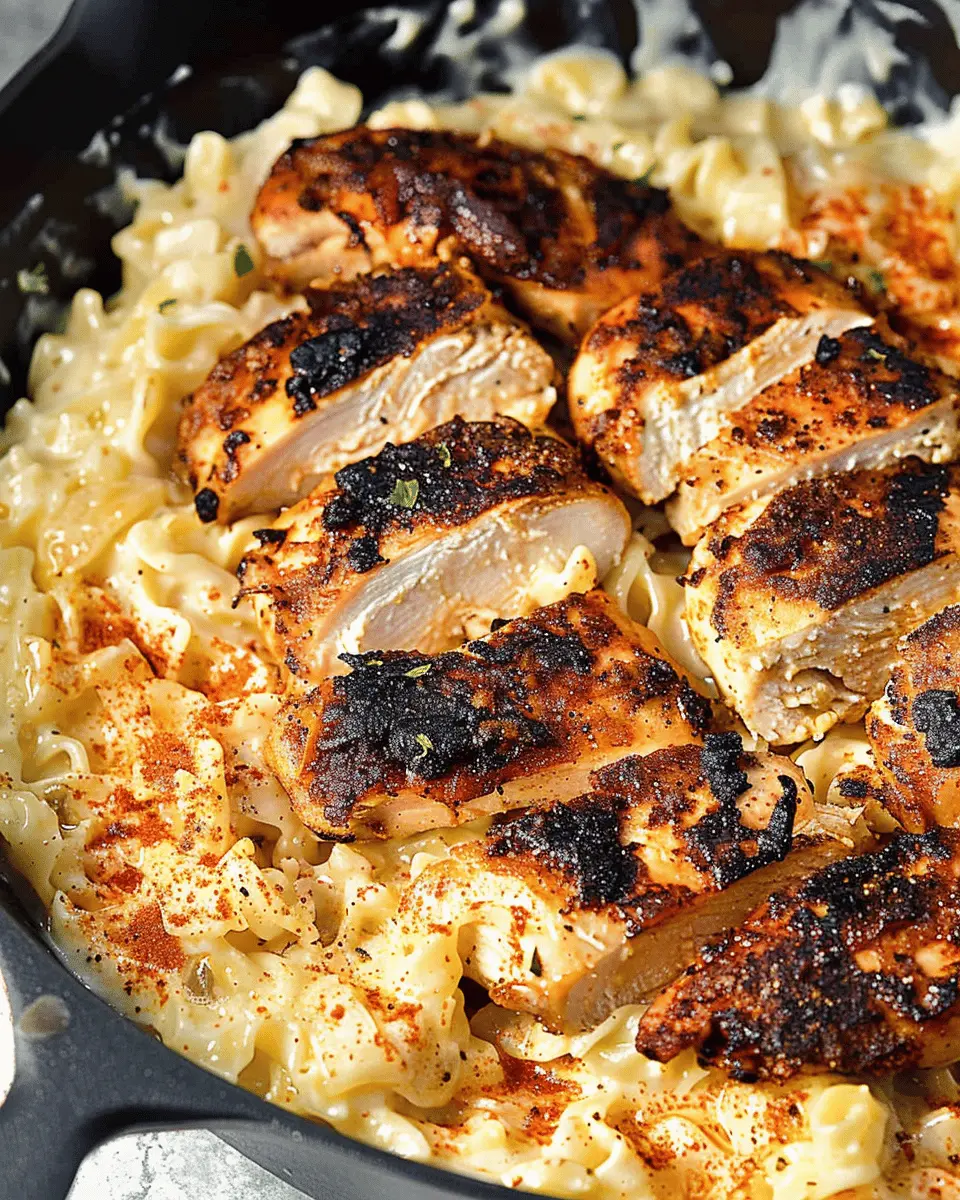 Blackened Cajun Chicken Alfredo: Indulgent Flavor Awaits