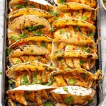 20 Minute Mini Baked Chicken Tacos