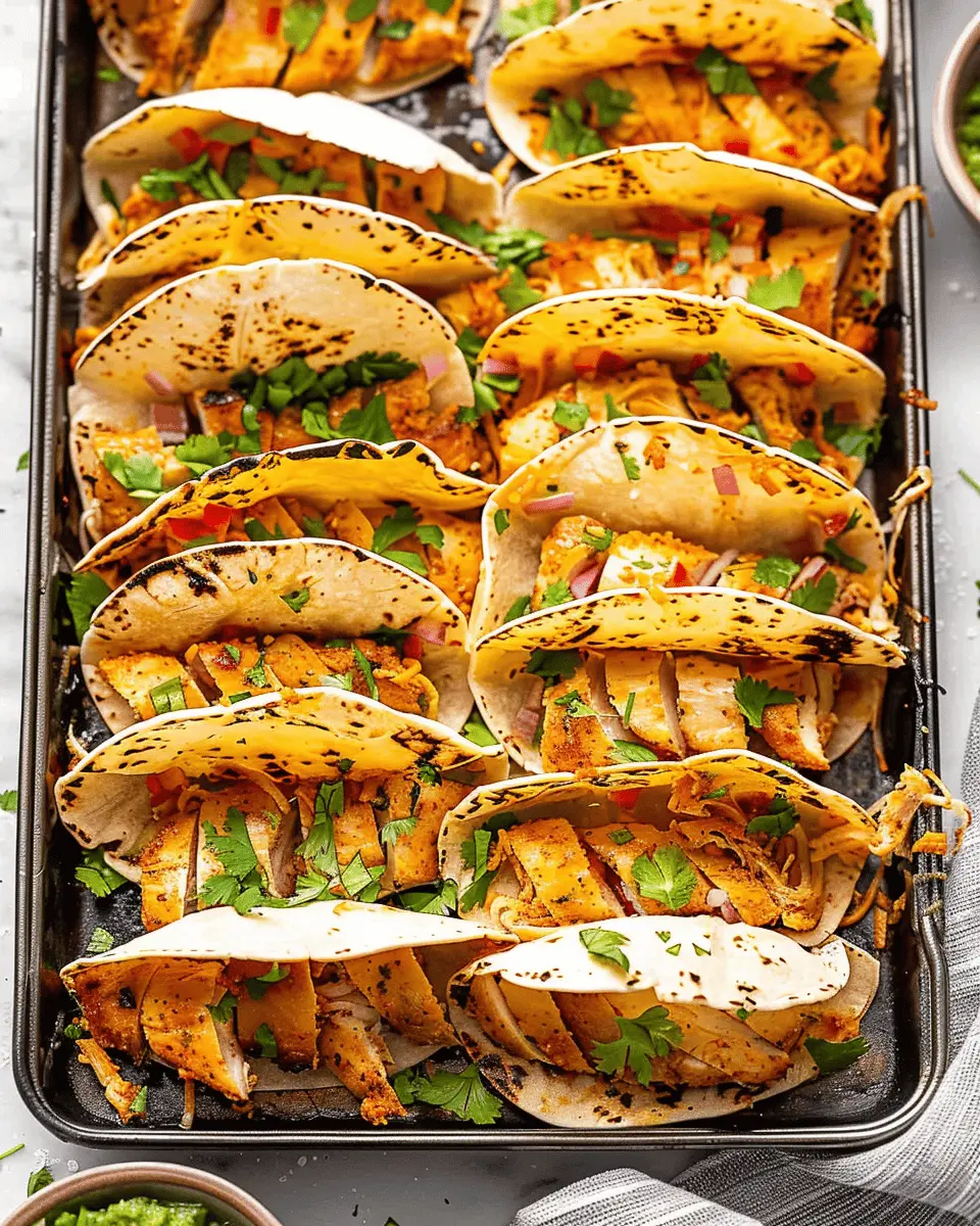 20 Minute Mini Baked Chicken Tacos – Easy & Delicious Family Meal