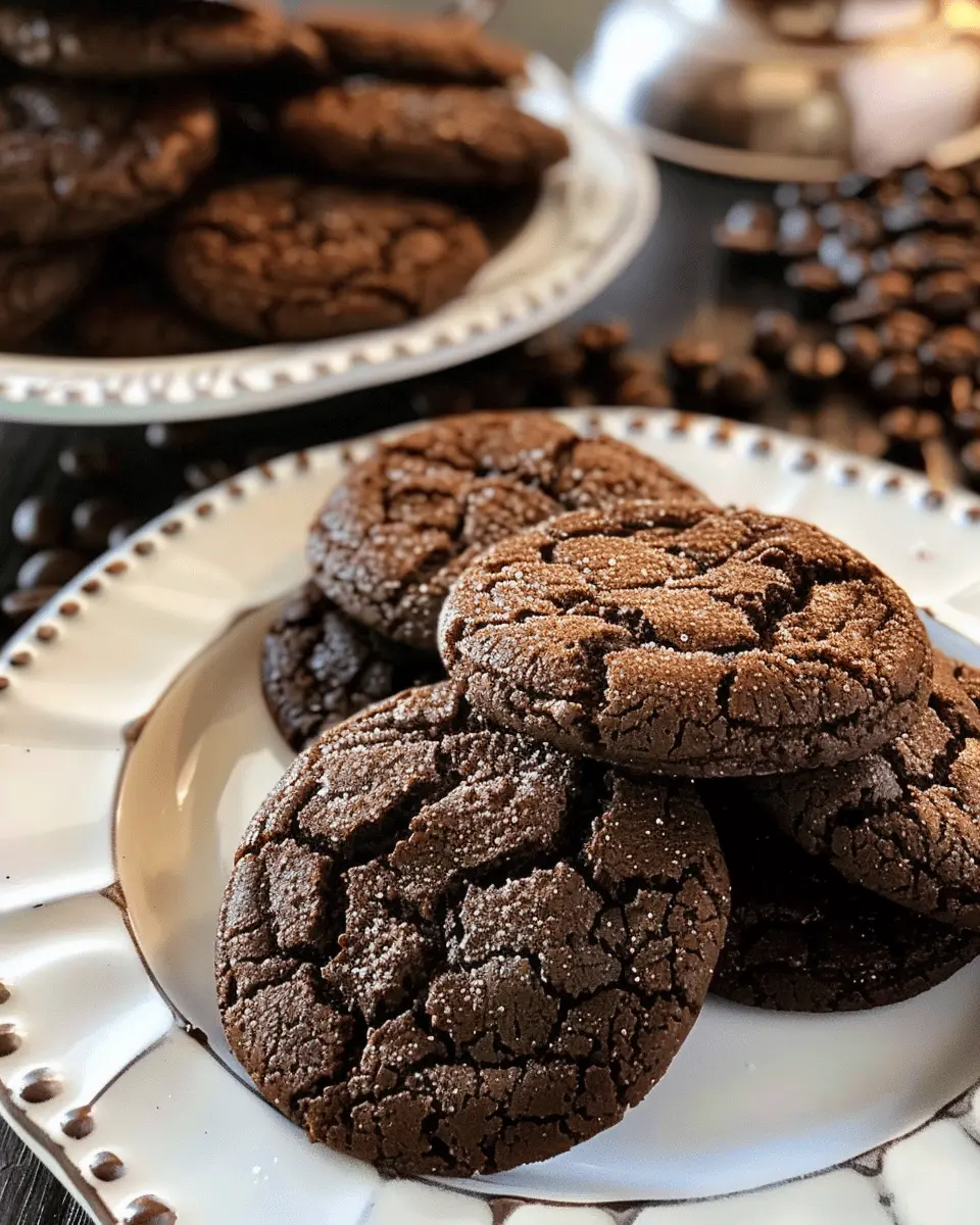 Chewy Chocolate Espresso Cookies: The Best Treat for Coffee Lovers
