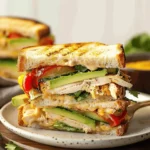 Chipotle Chicken Avocado Melt