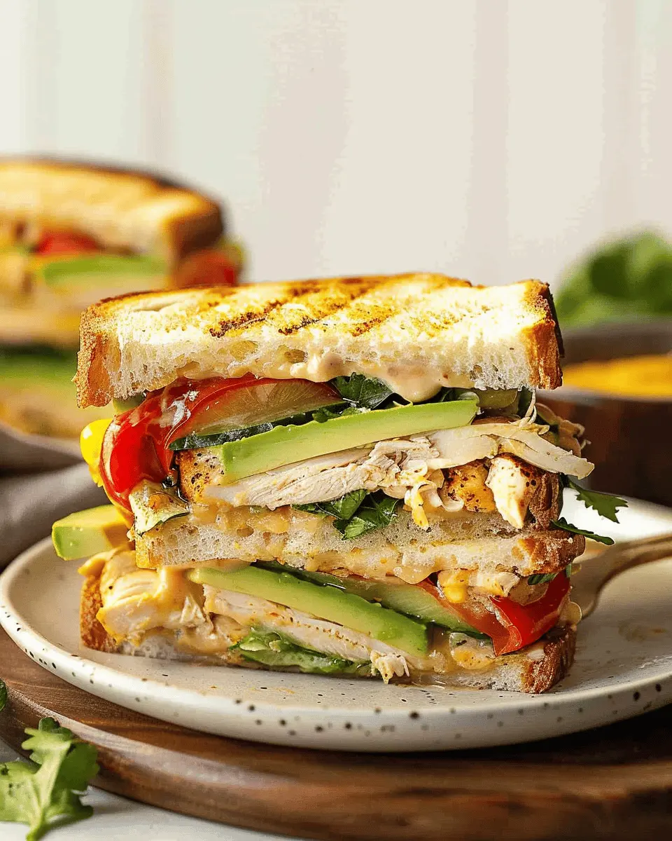 Chipotle Chicken Avocado Melt: A Juicy Twist on Comfort Food