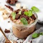 Chocolate Peppermint Overnight Oats
