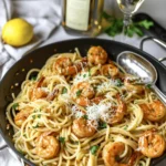 Easy Garlic Shrimp Pasta Recipe