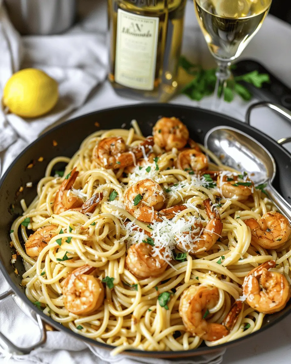 Easy Garlic Shrimp Pasta Recipe: Indulgent Comfort for Dinner