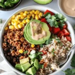 Easy Healthy Taco Rice Bowl