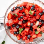 Fresh Watermelon Fruit Salad