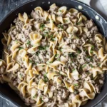 Ground Beef Stroganoff Recipe
