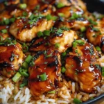 Honey BBQ Chicken & Rice