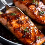 Honey Garlic Glazed Salmon